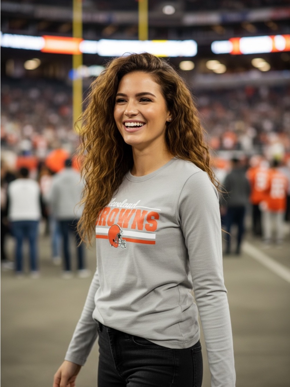 NFL Team Apparel Cleveland Browns Ladies Size Large